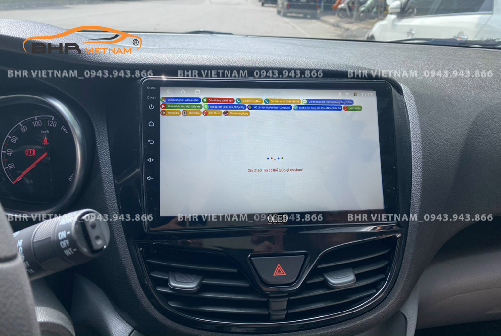 Điều khiển bằng giọng nói thông minh DVD Android Oled C8S Vinfast Fadil 2019 - nay