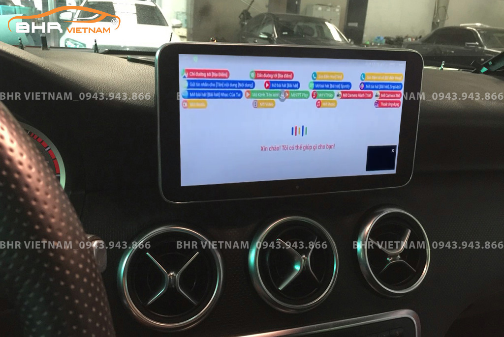 Điều khiển bằng giọng nói thông minh DVD Android Oled Pro G68s Mercedes A Class W176 2013 - nay