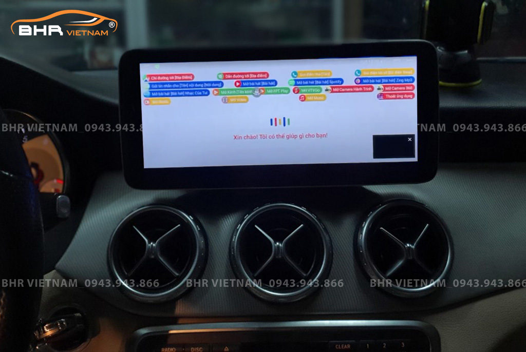 Điều khiển bằng giọng nói thông minh DVD Android Oled Pro G68s Mercedes CLA Class C117 2013 - nay