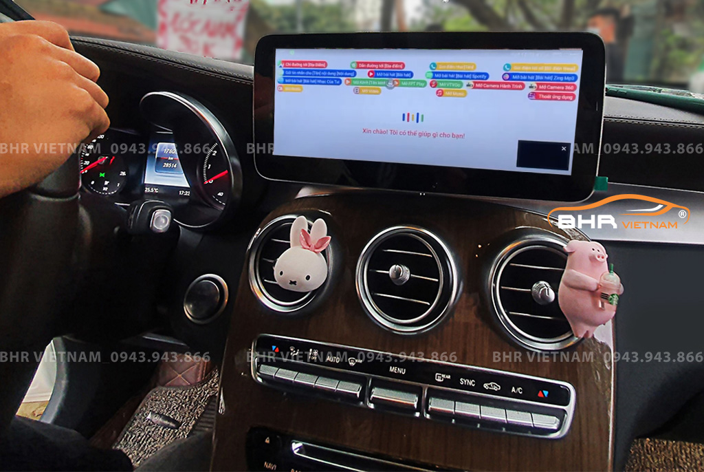 Điều khiển bằng giọng nói thông minh DVD Android Oled Pro G68s Mercedes GLC 2015 - nay