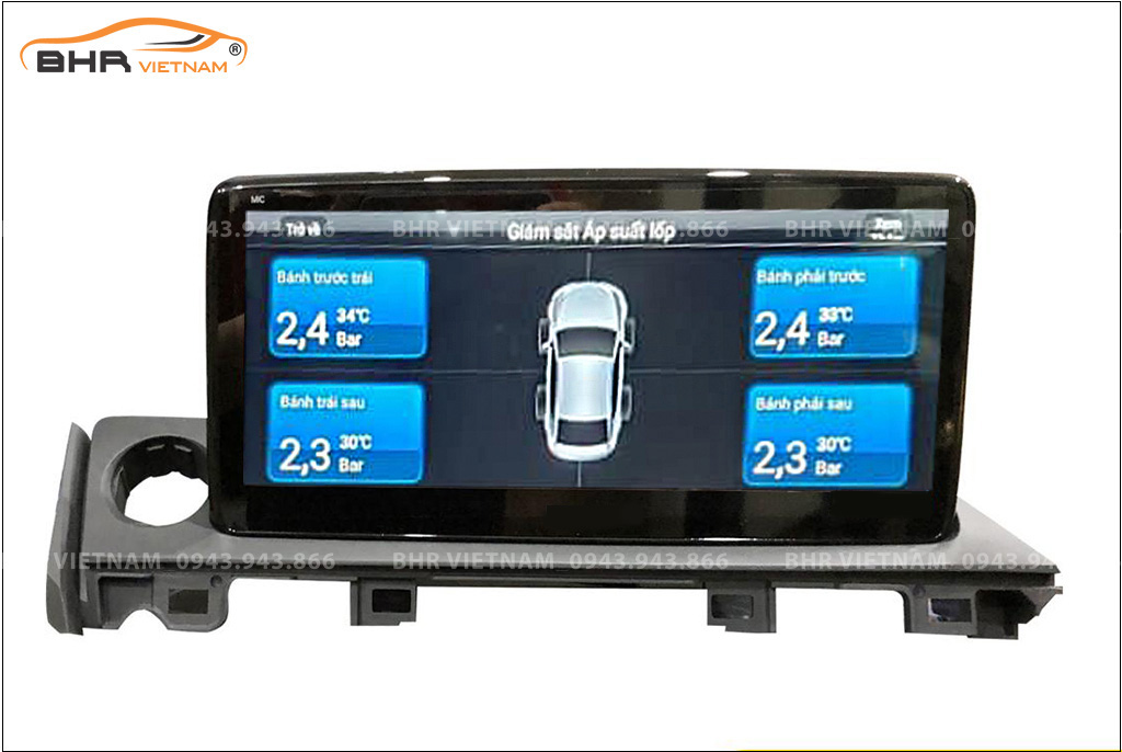 Hình ảnh quan sát cảm biến áp suất lốp Oled Pro S90s Mazda 6 2018 - nay