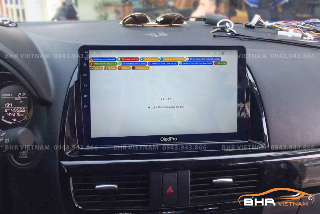 Điều khiển bằng giọng nói thông minh DVD Android Oled Pro X5S Mazda CX5 2013 - 2016