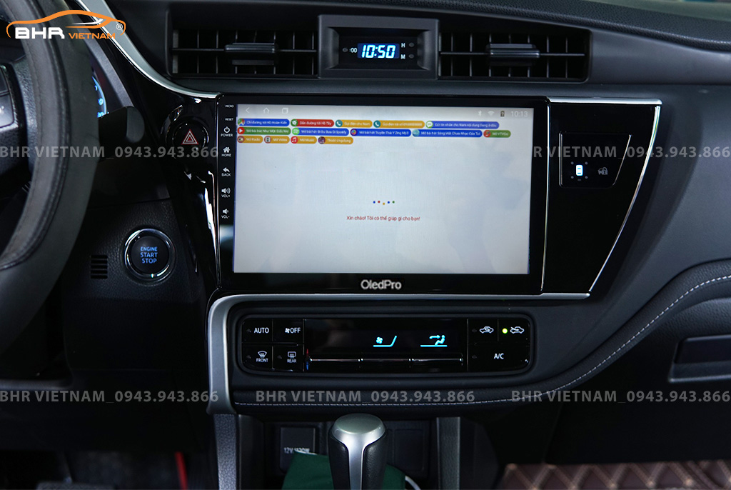 Điều khiển bằng giọng nói thông minh DVD Android Oled Pro X5S Toyota Altis 2020 - nay