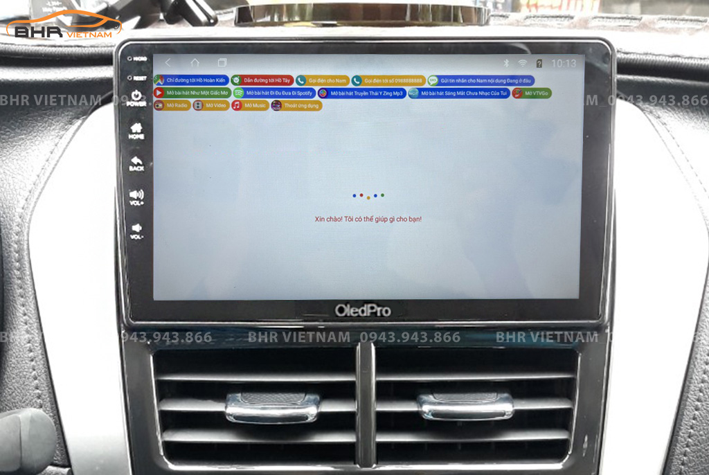 Điều khiển bằng giọng nói thông minh DVD Android Oled Pro X5S Toyota Vios 2019 - nay