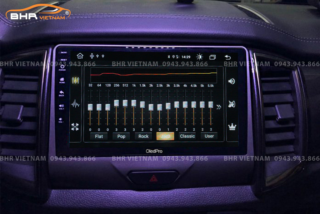 Trải nghiệm âm thanh sống động trên màn hình DVD Android Oled Pro X8S Ford Everest 2016 - nay