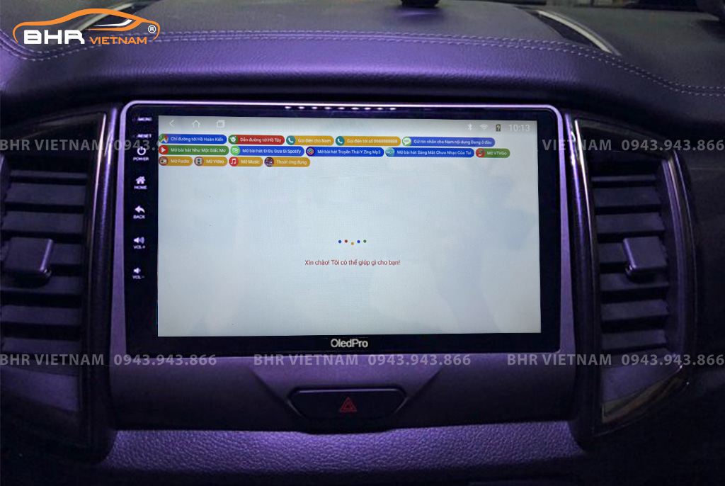 Điều khiển bằng giọng nói thông minh DVD Android Oled Pro X8S Ford Everest 2016 - nay