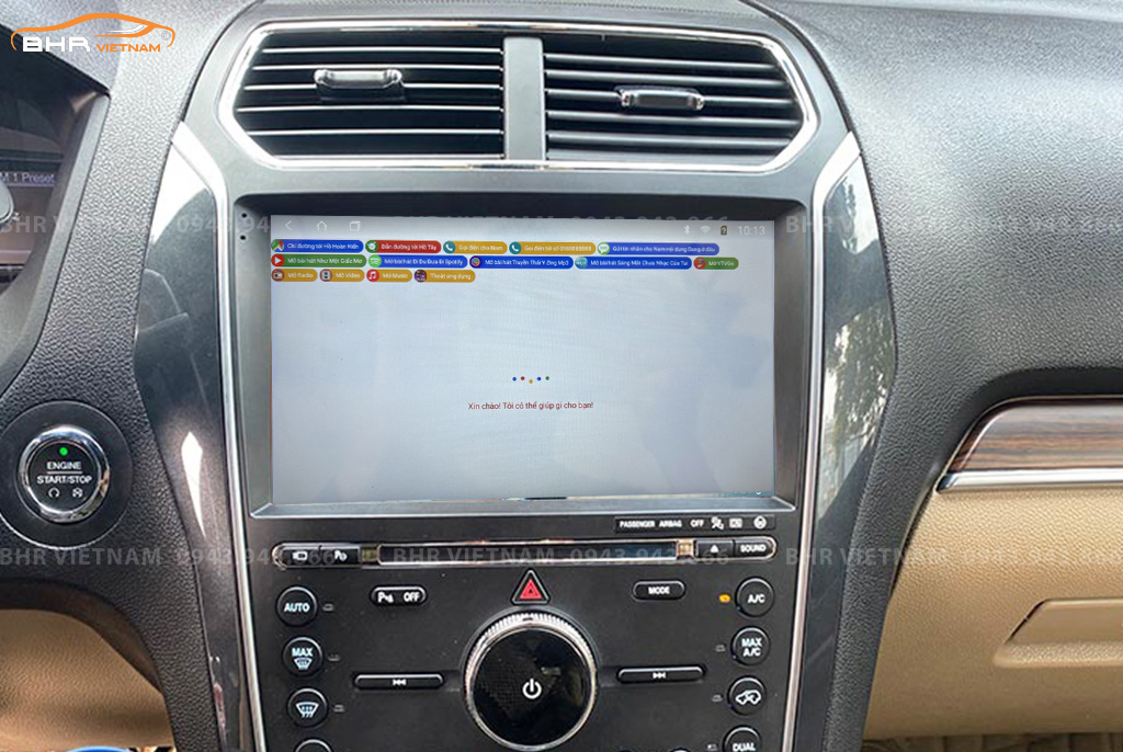 Điều khiển bằng giọng nói thông minh DVD Android Oled Pro X8S Ford Explorer 2016 - nay