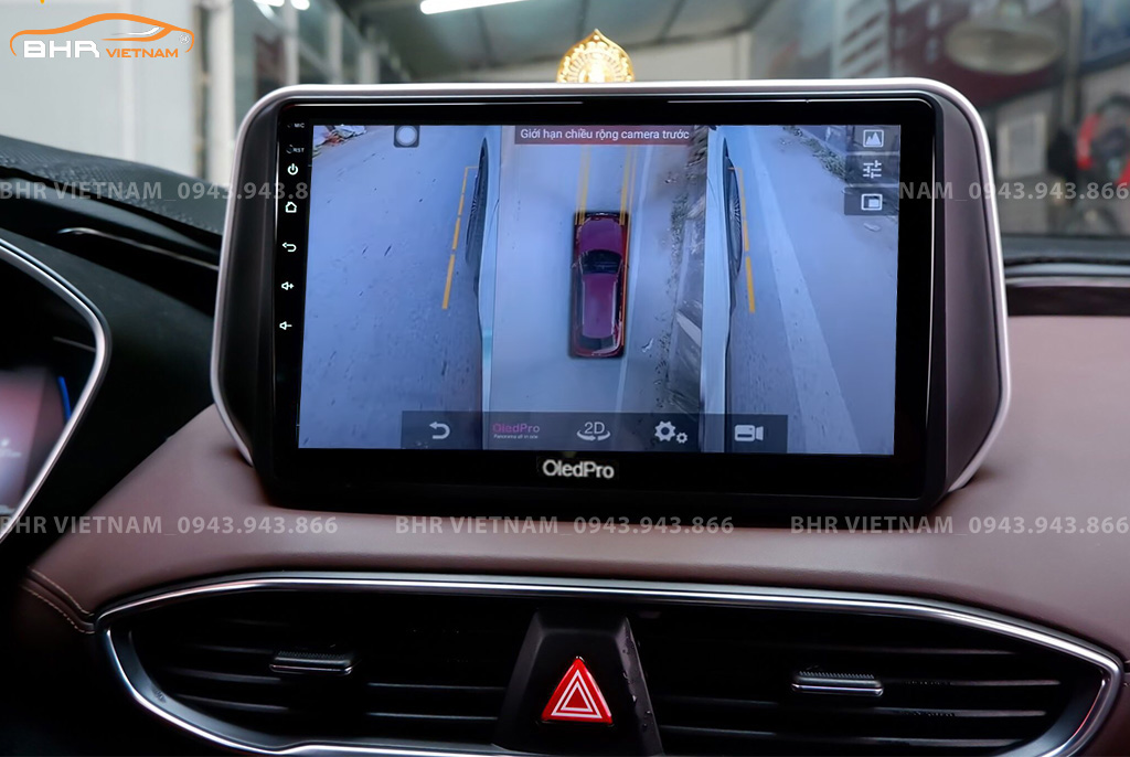 Màn hình DVD Android Oled Pro X8S Hyundai Santafe 2019 - 2020