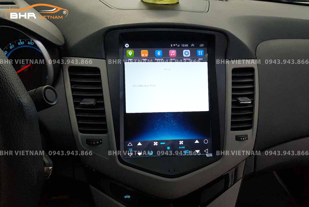 Điều khiển bằng giọng nói màn hình DVD Tesla Chevrolet Cruze 2009 - nay