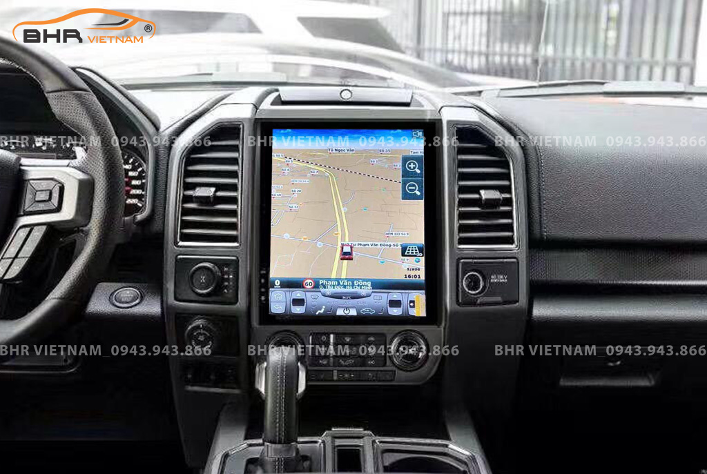 Điều khiển bằng giọng nói màn hình DVD Tesla Ford F150 2015 - nay