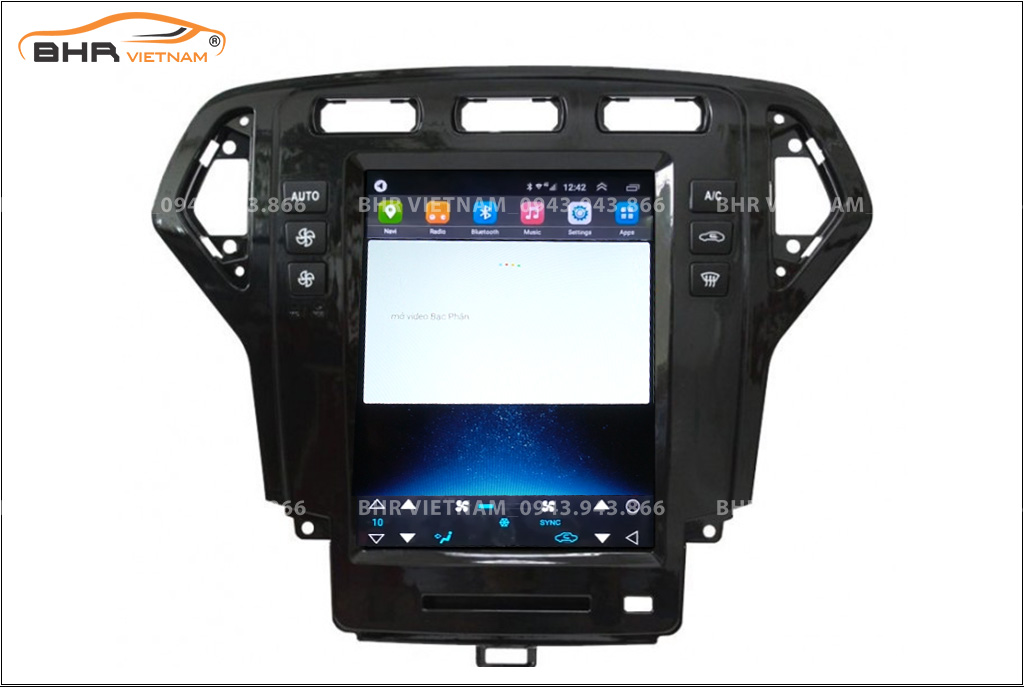 Điều khiển bằng giọng nói màn hình DVD Tesla Ford Mondeo 2008 - 2014