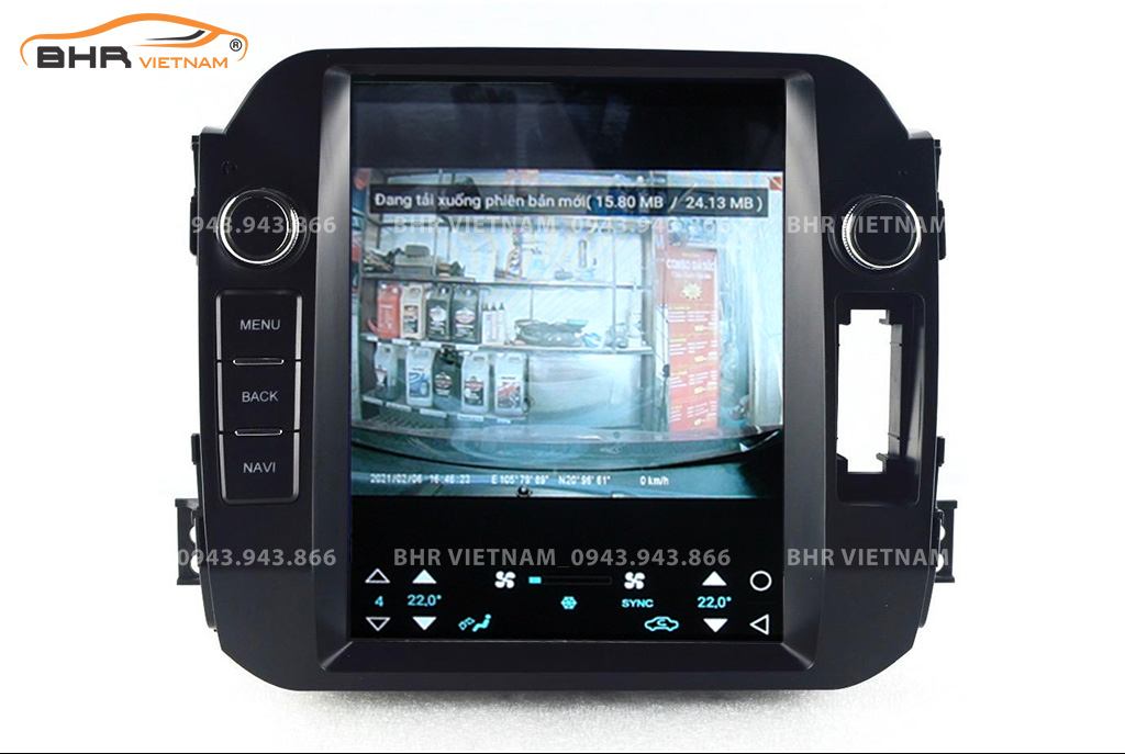 Màn hình DVD Tesla Kia Sportage 2009 - 2014 tích hợp camera hành trình