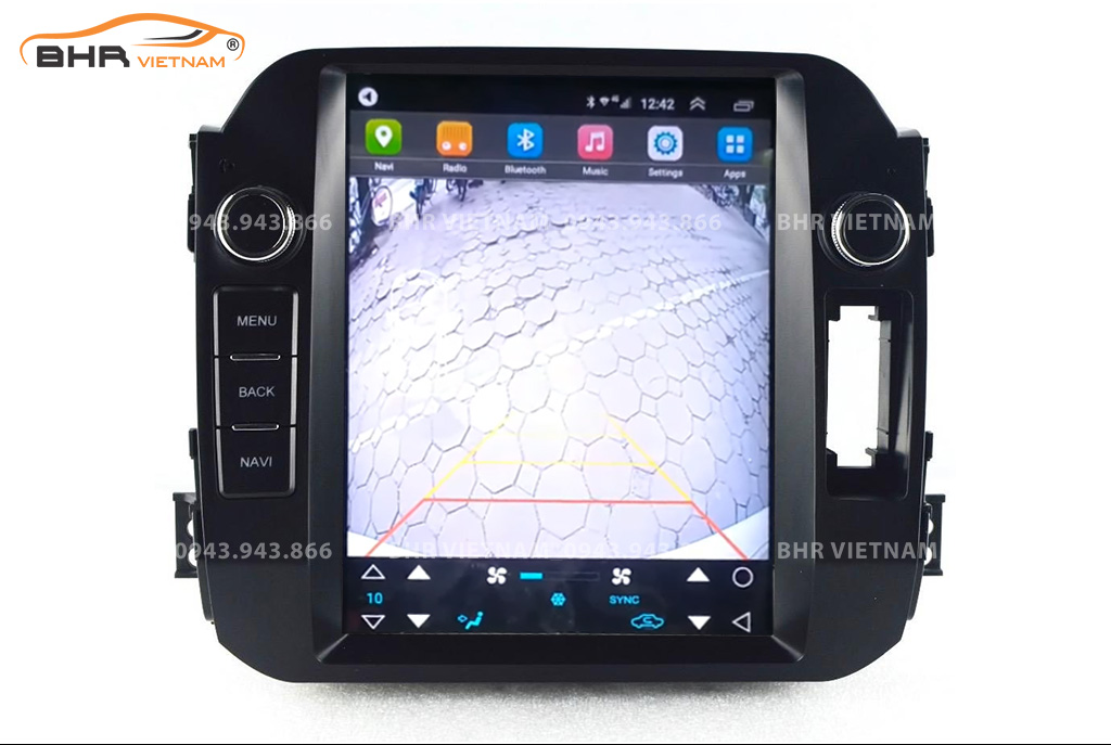 Màn hình DVD Tesla Kia Sportage 2009 - 2014 tích hợp camera lùi