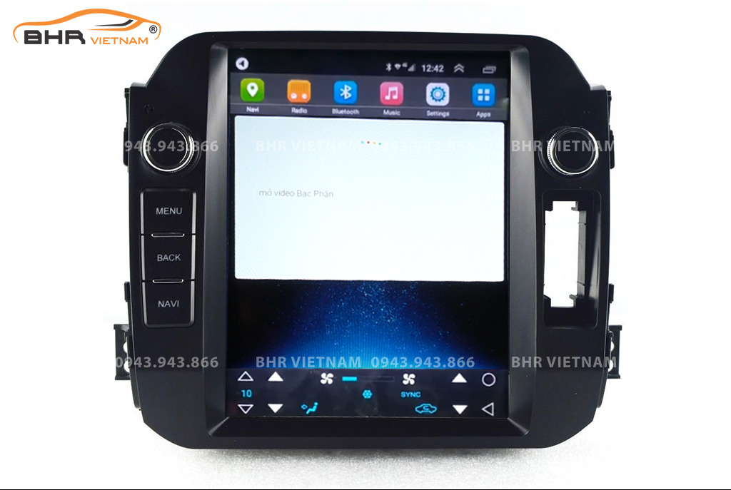 Điều khiển bằng giọng nói màn hình DVD Tesla Kia Sportage 2009 - 2014