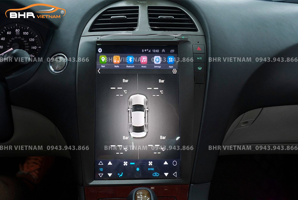 Màn hình DVD Android Tesla Lexus ES250, ES350 2005 - 2011