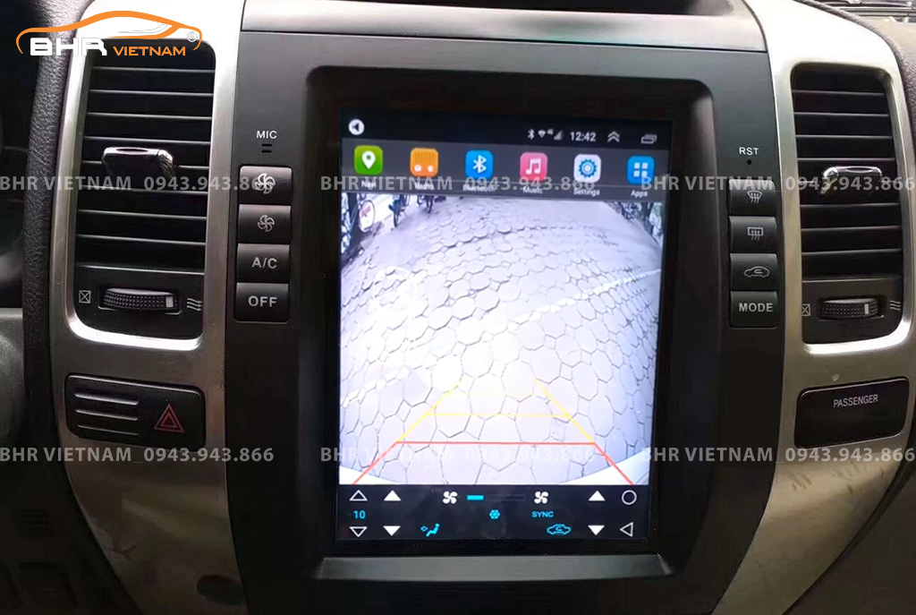 Màn hình DVD Tesla Lexus GX470 2002 - 2009 tích hợp camera lùi
