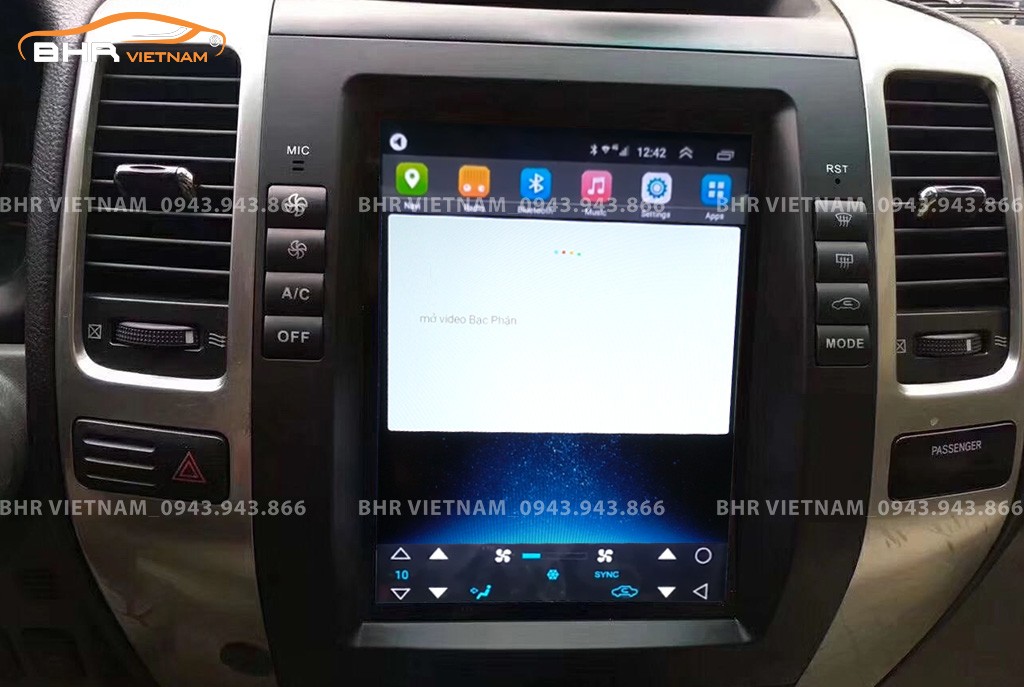 Điều khiển bằng giọng nói màn hình DVD Tesla Lexus GX470 2002 - 2009