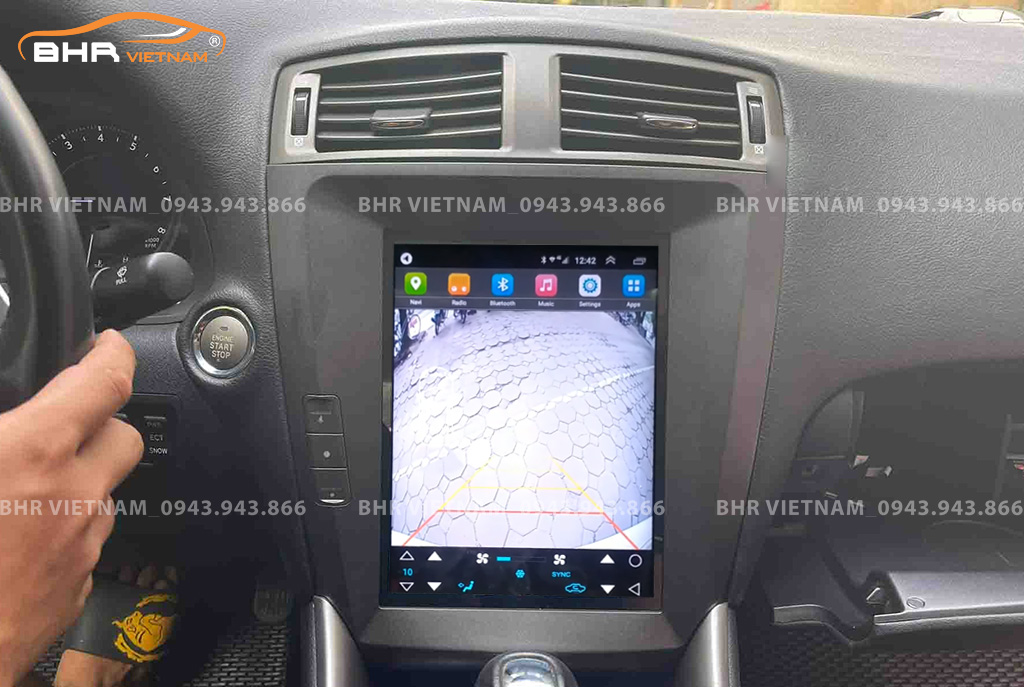 Màn hình DVD Tesla Lexus IS250 2005 - 2011 tích hợp camera lùi