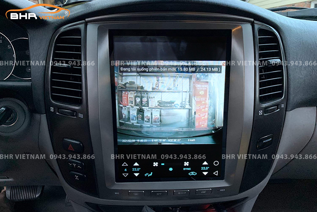Màn hình DVD Tesla Lexus LX470 1998 - 2006 tích hợp camera hành trình
