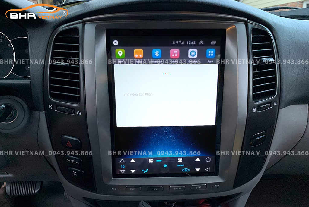 Điều khiển bằng giọng nói màn hình DVD Tesla Lexus LX470 1998 - 2006
