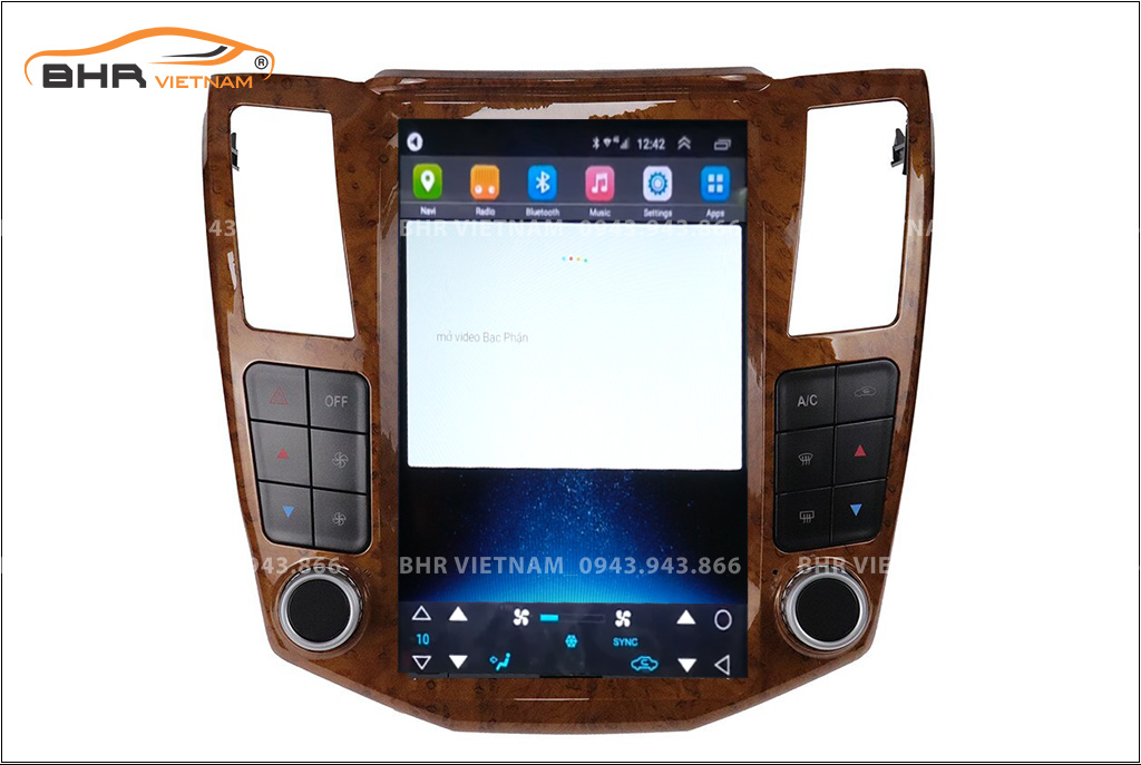 Điều khiển bằng giọng nói màn hình DVD Tesla Lexus RX330, RX350 2003 - 2007