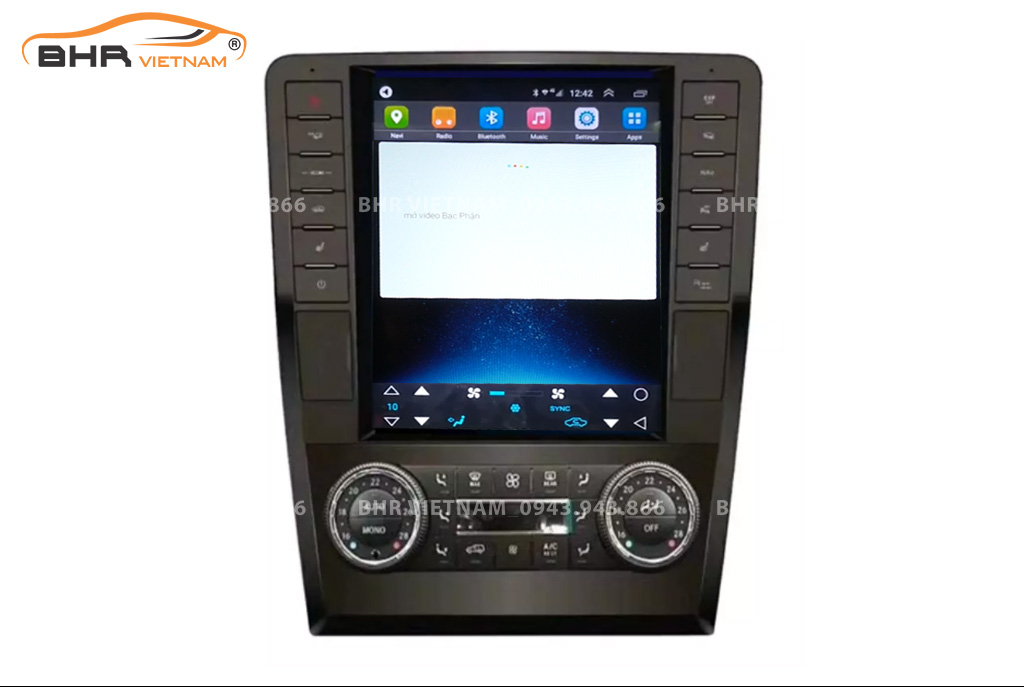 Điều khiển bằng giọng nói màn hình DVD Tesla Mercedes GL Class (GL400/ GL450/ GL500/ GL550) 2006 - 2013