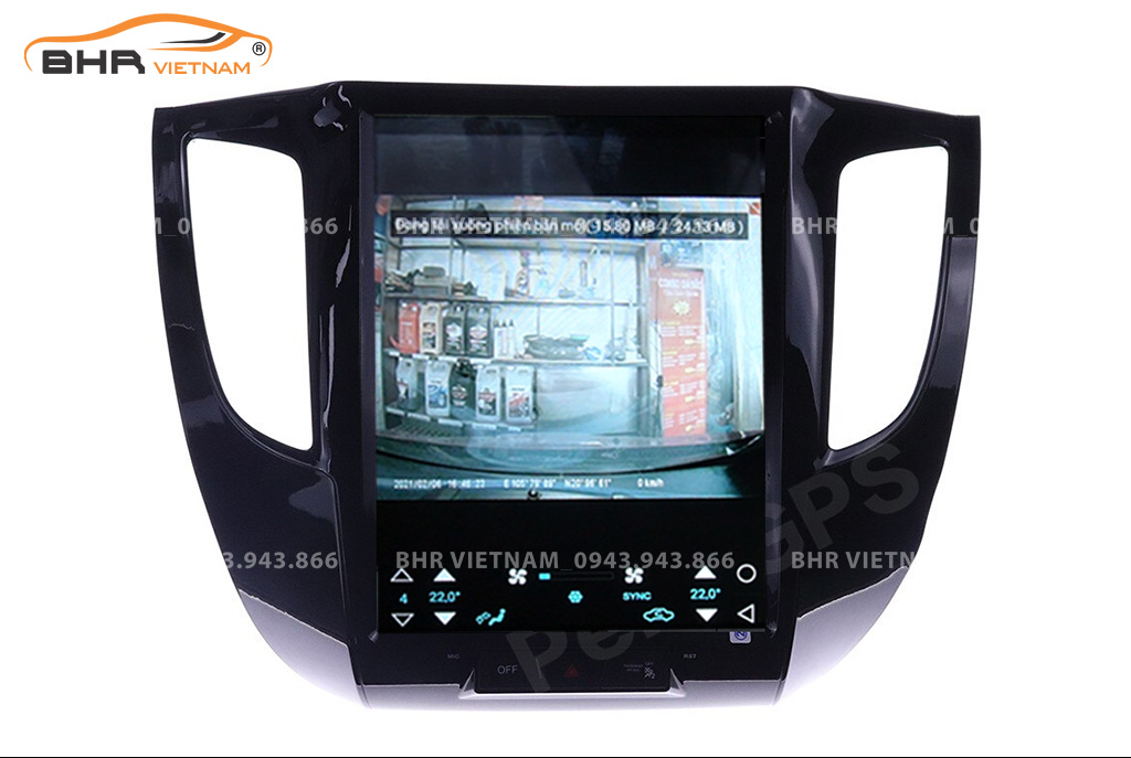 Màn hình DVD Tesla Mitsubishi Triton 2020 - nay tích hợp camera hành trình