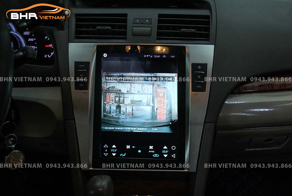 Màn hình DVD Tesla Toyota Camry 2006 - 2011 tích hợp camera hành trình