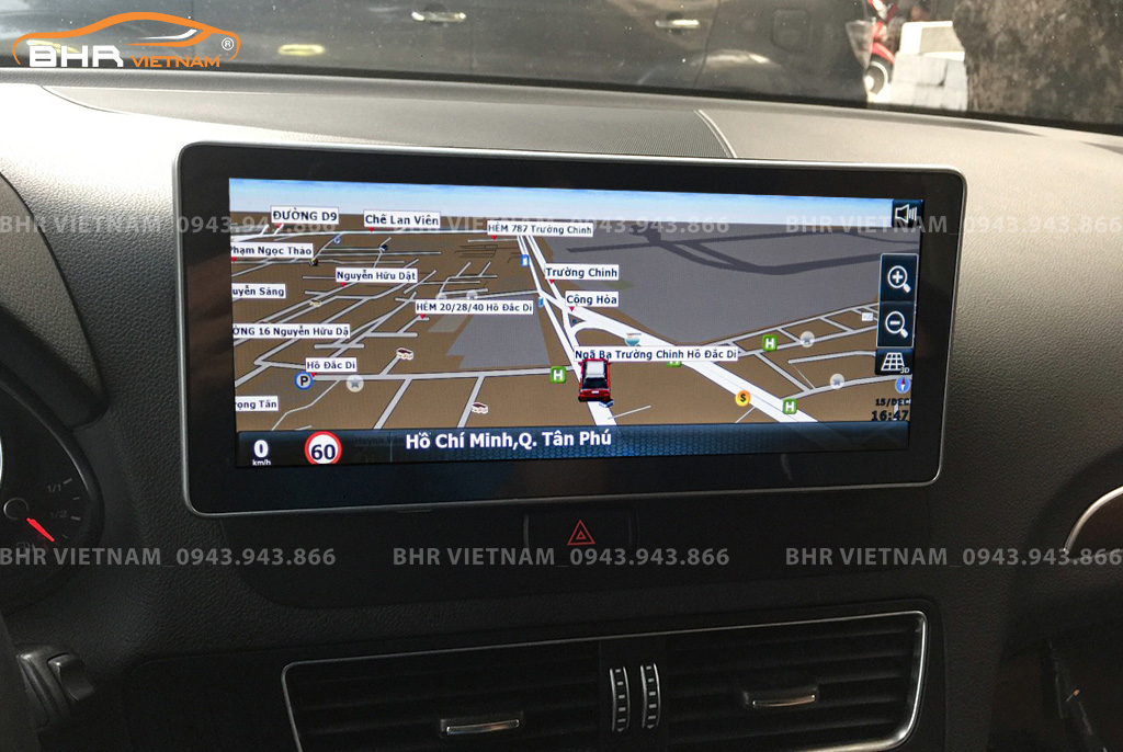 Màn hình DVD Android nguyên khối Audi Q5 2008 - 2016