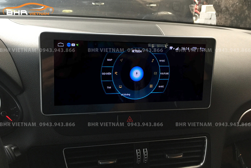 Điều khiển bằng giọng nói thông minh DVD Android Audi Q5 2008 - 2016