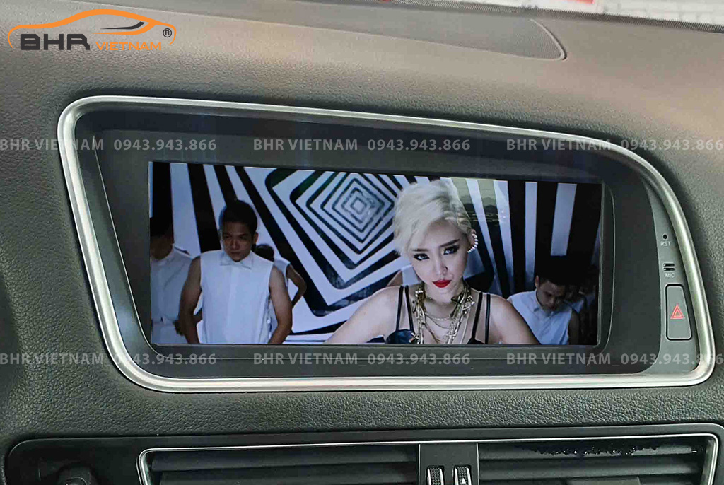 Giải trí Youtube, xem phim sống động trên màn hình DVD Android Audi Q5 2008 - 2016