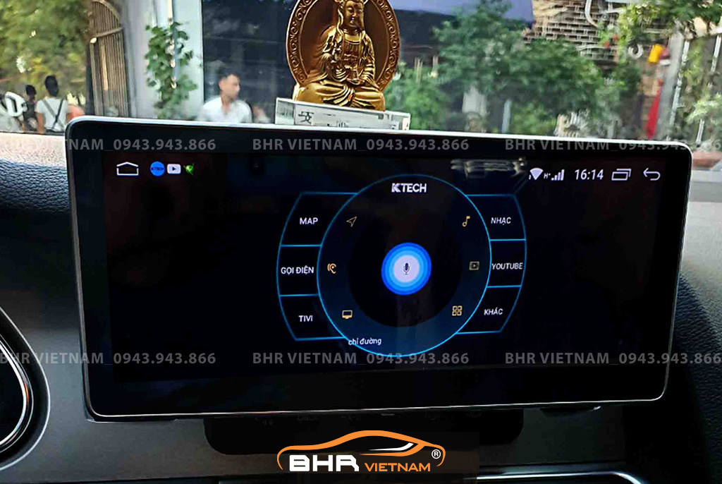 Điều khiển bằng giọng nói thông minh DVD Android Audi Q7 2005 - 2015