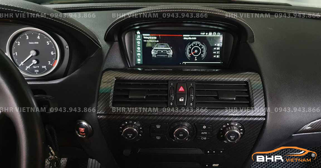 Điều khiển bằng giọng nói thông minh DVD Android BMW 5 Series E60 2004-2008