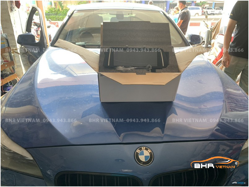 Hình ảnh trước lắp màn hình DVD BMW 5 Series CIC F10 2009-2012