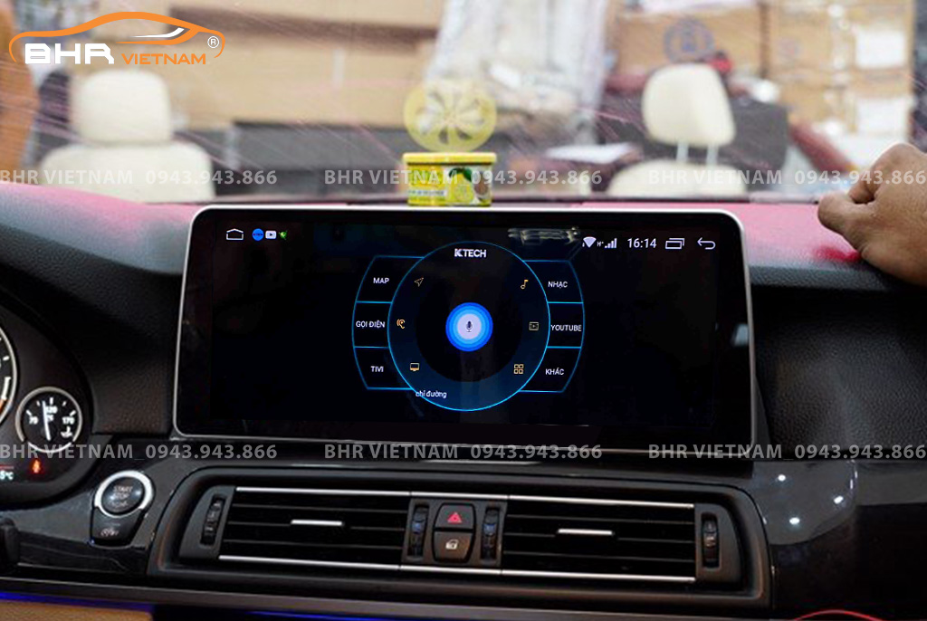 Điều khiển bằng giọng nói thông minh DVD Android BMW 520i, 528i, 535i (F10) 2011 - 2020