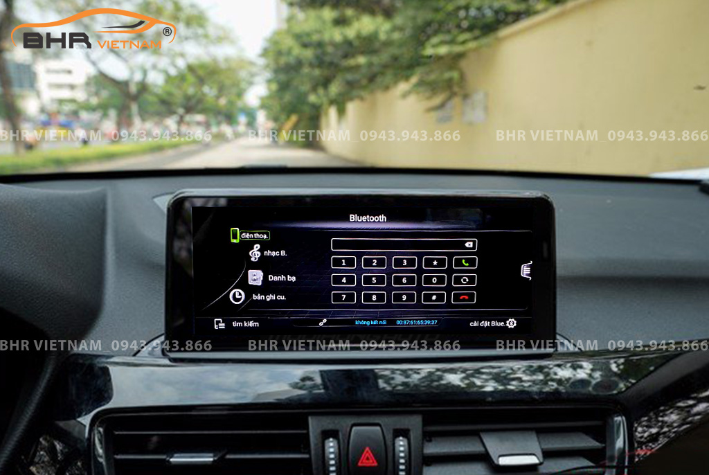 Kết nối điện thoại trên màn hình DVD Android BMW X1 (F48) 2017 - nay