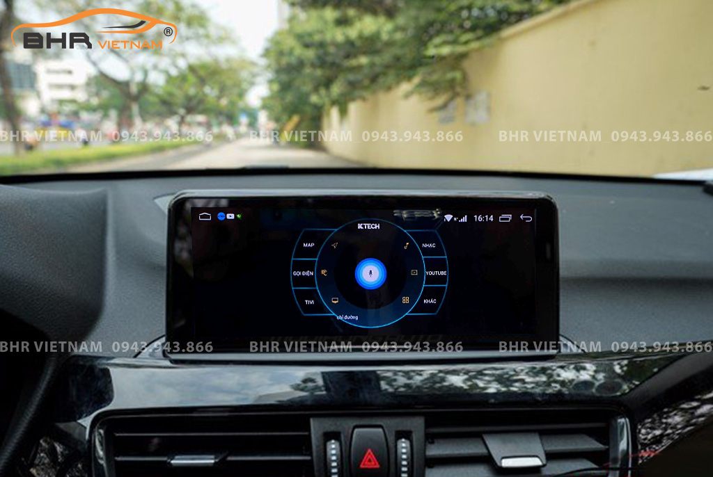 Điều khiển bằng giọng nói thông minh DVD Android BMW X1 (F48) 2017 - nay