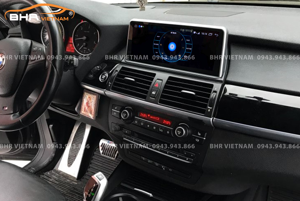 Điều khiển bằng giọng nói thông minh DVD Android BMW X5 CIC 2010-2014
