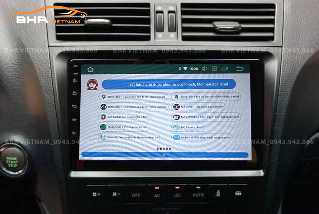 Điều khiển bằng giọng nói thông minh DVD Android Flycar Lexus GS350 2005 - 2011