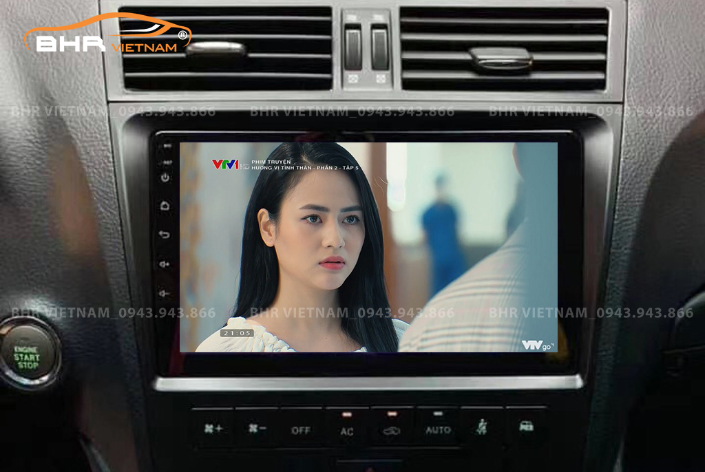 Giải trí Youtube, xem phim sống động trên màn hình DVD Android Flycar Lexus GS350 2005 - 2011