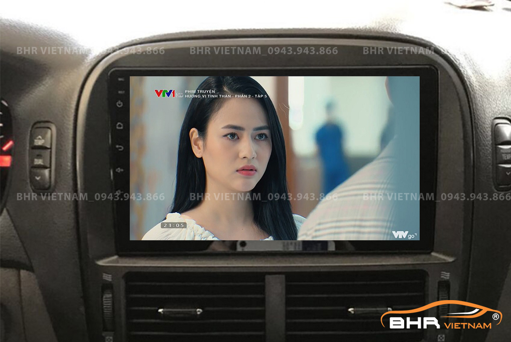 Giải trí Youtube, xem phim sống động trên màn hình DVD Android Flycar Lexus LS430 2000 - 2005