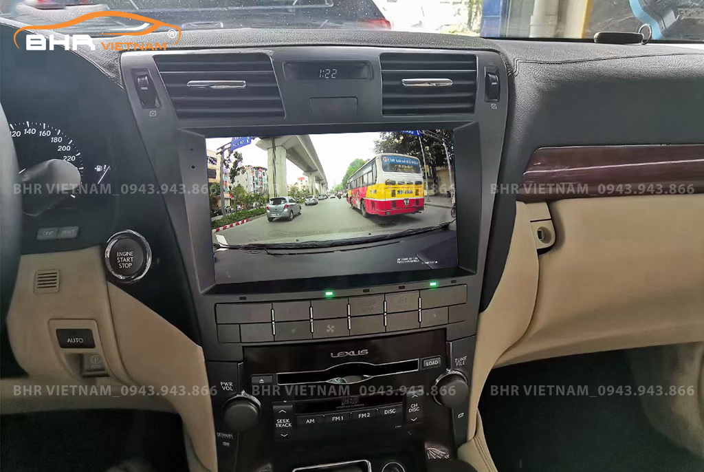 Màn hình DVD Android Flycar Lexus LS460/ LS460L 2006 - 2017 tích hợp camera hành trình