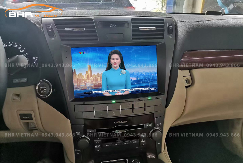 Giải trí Youtube, xem phim sống động trên màn hình DVD Android Flycar Lexus LS460/ LS460L 2006 - 2017