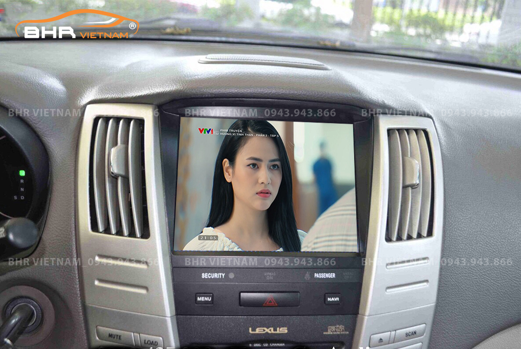 Giải trí Youtube, xem phim sống động trên màn hình DVD Android Flycar Lexus RX330/ RX350 2003 - 2007
