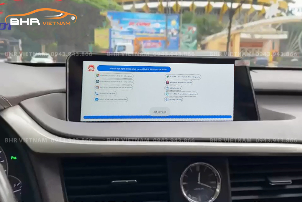 Điều khiển bằng giọng nói thông minh DVD Android Flycar Lexus RX300 2016 - nay