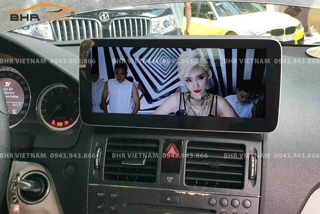 Giải trí Youtube, xem phim sống động trên màn hình DVD Android Flycar Mercedes C Class W204 (C200/ C250/ C300) 2007-2010