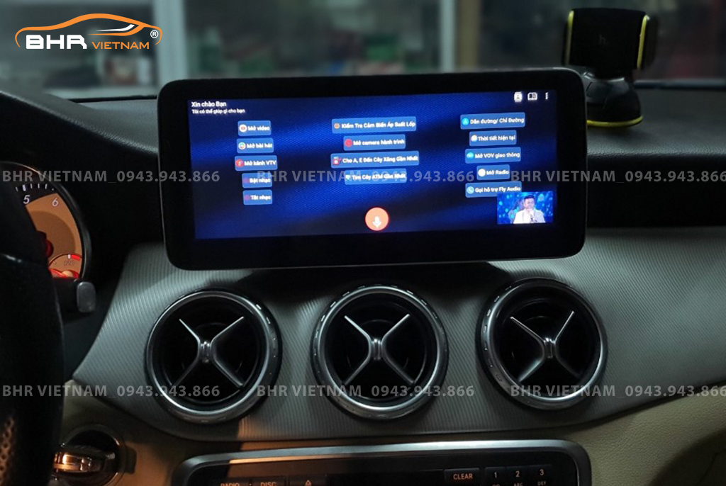 Điều khiển bằng giọng nói thông minh DVD Android Flycar Mercedes CLA Class C117 2013 - nay
