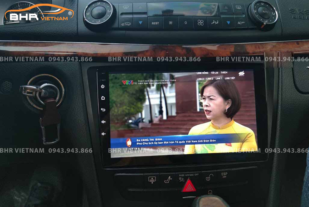 Giải trí Youtube, xem phim sống động trên màn hình DVD Android Flycar Mercedes E Class W211 (E200, E240, E280) 2003 - 2009