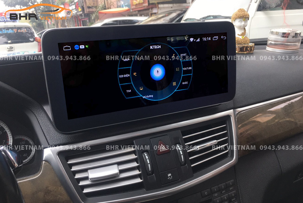Điều khiển bằng giọng nói thông minh DVD Android Flycar Mercedes E Class W212 (E200, E250, E300) 2009 - 2012