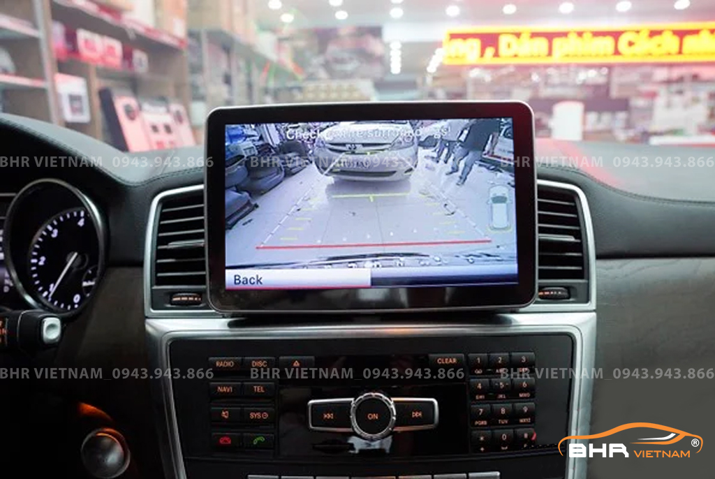 Màn hình DVD Android Flycar Mercedes GLS W166 2018 - 2019 tích hợp camera lùi
